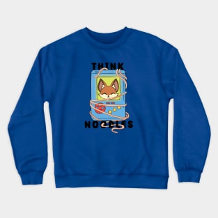 Thinknoodles cute Crewneck Sweatshirt